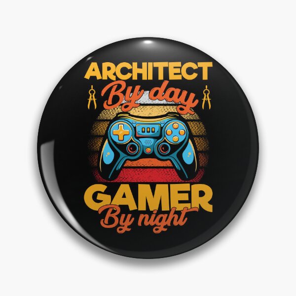 Item preview, Architect By Day Gamer By Night: Architecture Gift, Architectural Engineering Gaming Funny Architect designed and sold by Adexyl.