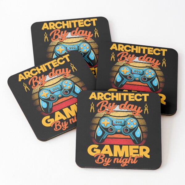 Item preview, Architect By Day Gamer By Night: Architecture Gift, Architectural Engineering Gaming Funny Architect designed and sold by Adexyl.