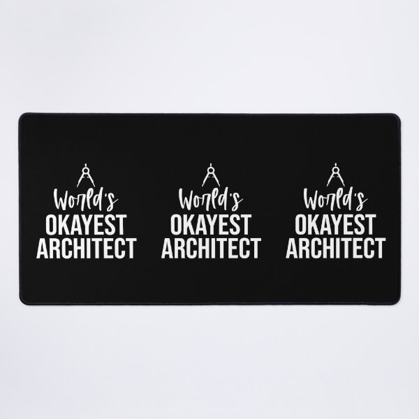 Item preview, World's Okayest Architect: Architecture Gift, Architectural Engineering Funny Architect designed and sold by Adexyl.