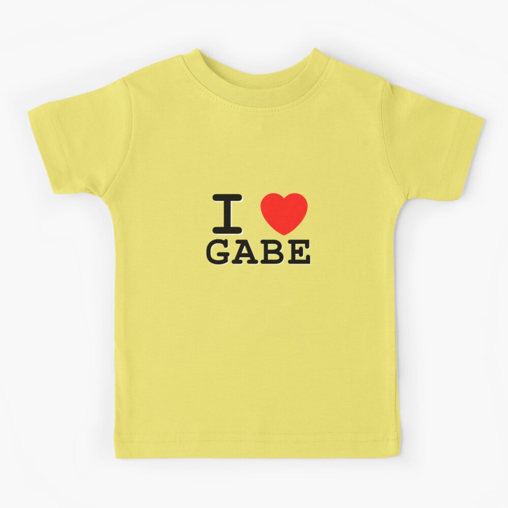 I love Gabriola — Gabe for short! Kids T-Shirt for Sale by drumweaver