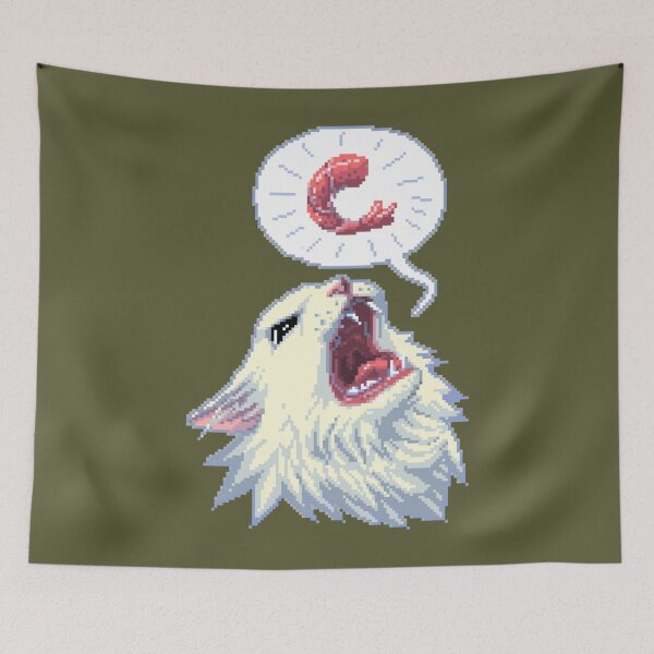 Item preview, 8-bit Shrimpin Thurston the cat Classic designed and sold by JamesWhiehead.