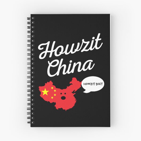 Item preview, Howzit China Map South Africa Funny Dad Joke designed and sold by d247.