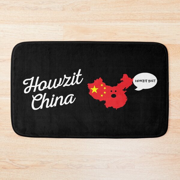 Item preview, Howzit China Map South Africa Funny Dad Joke designed and sold by d247.