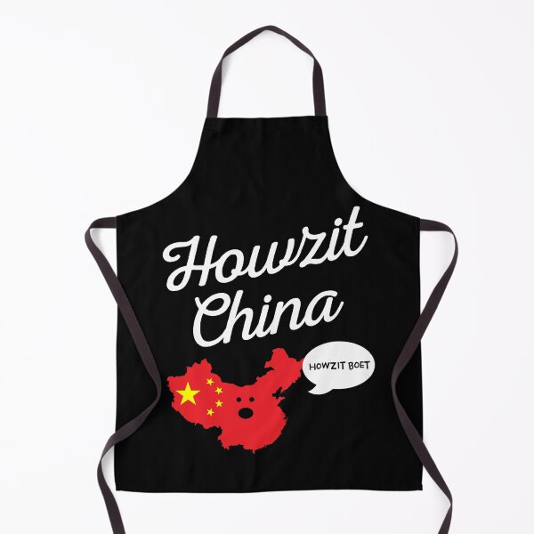 Item preview, Howzit China Map South Africa Funny Dad Joke designed and sold by d247.