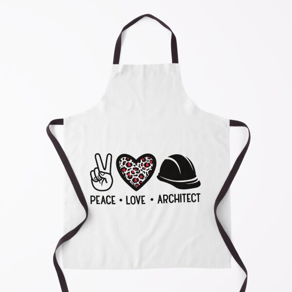 Item preview, Peace Love Architect: Architecture Gift, Architectural Engineering Funny Architect designed and sold by Adexyl.