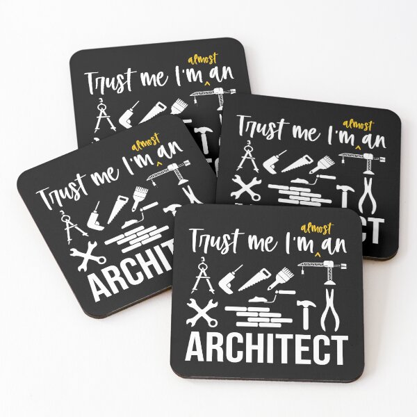 Item preview, Trust Me I'm Almost An Architect: Architecture Student Gift, Architectural Engineering Funny Architect designed and sold by Adexyl.