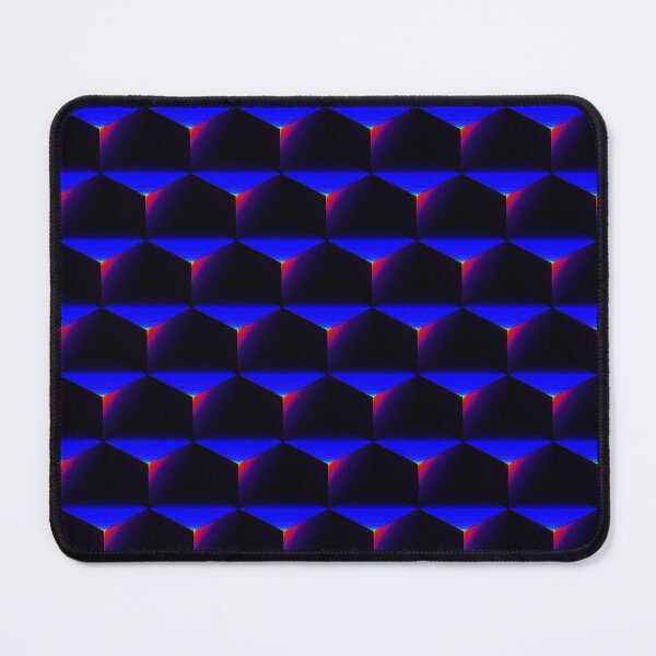 Item preview, Color Combination Pattern, Blue Cubes designed and sold by Mr-true-design.