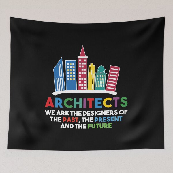 Item preview, Architects We Are The Designers Of The Past The Present And The Future: Architecture Gift, Architectural Engineering Funny Architect designed and sold by Adexyl.