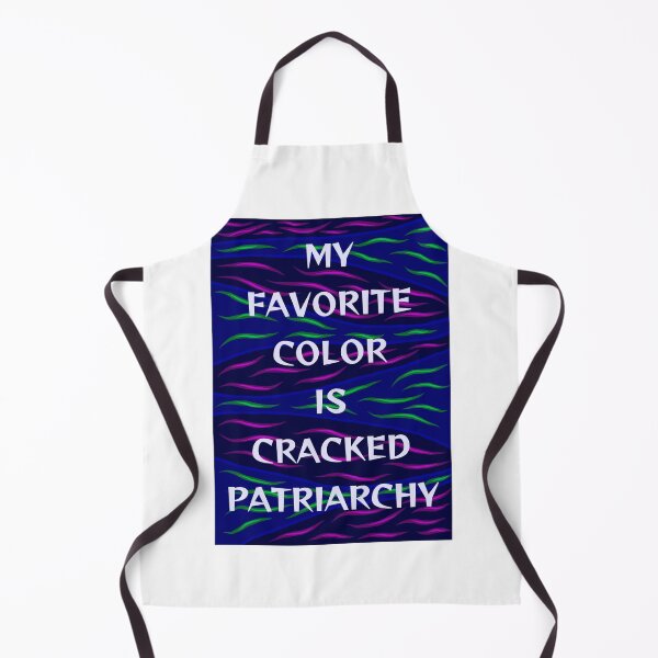 Item preview, Radical Feminist Humanist Quote - My Favorite Color Is Cracked Patriarchy designed and sold by LethalPixieDust.