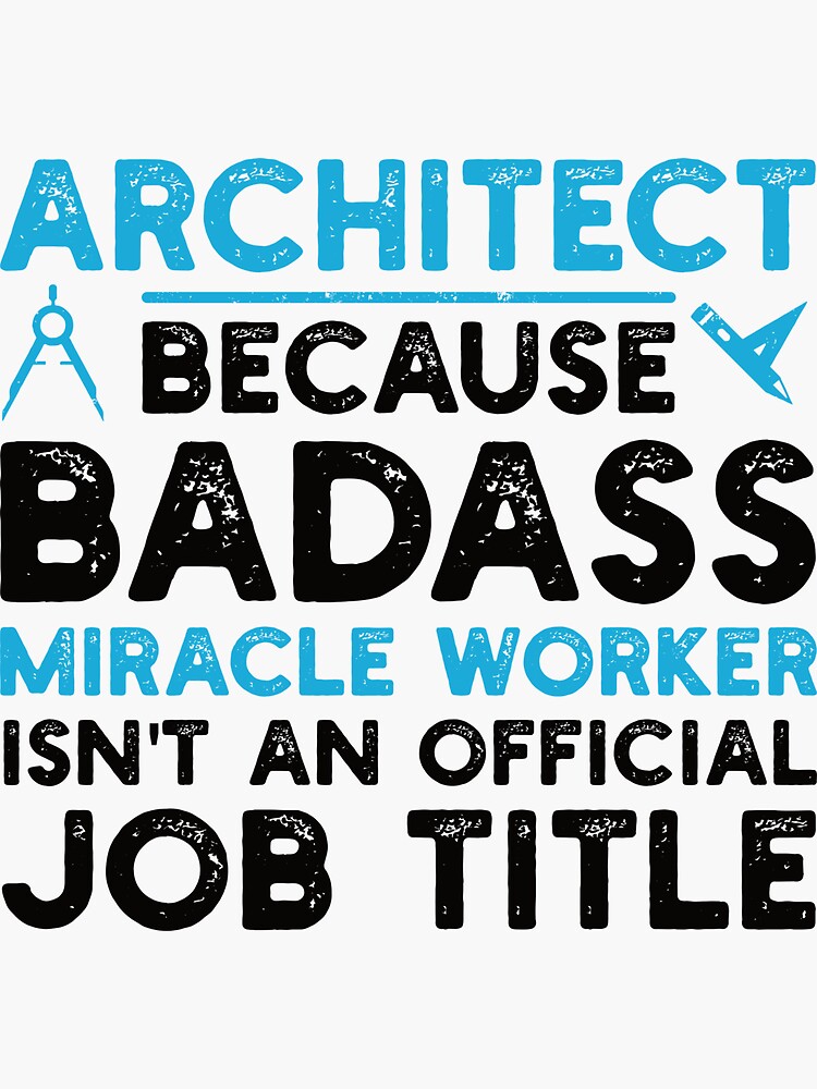 Badass architect mug - Funny student of Architecture gifts for architects