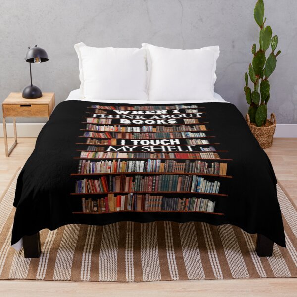 Item preview, Book Lover Reader Bookworm Reading Addicted Bookshelf designed and sold by MintaApparel.