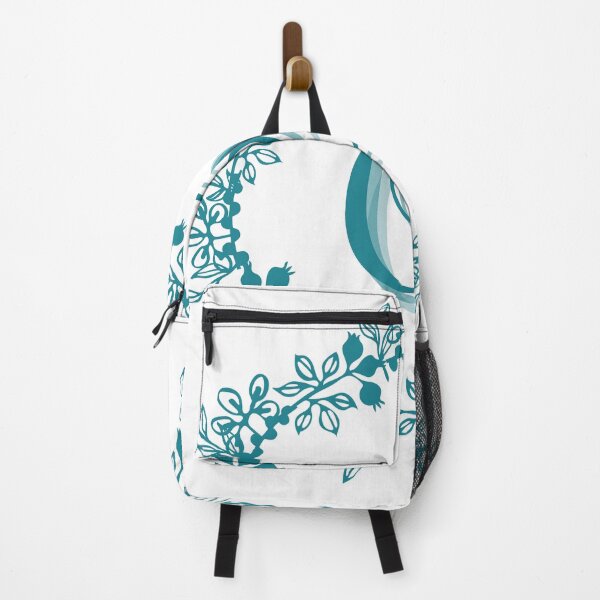 Item preview, Blue Floral Wreath Monogram O designed and sold by Coffee Lifestyle.