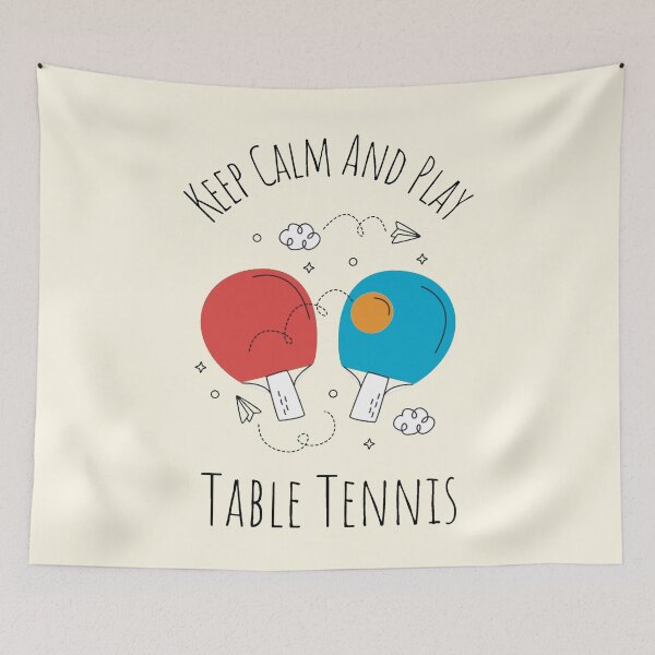 Item preview, Keep Calm And Play Table Tennis designed and sold by Nesro34.