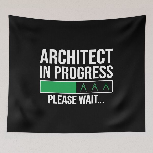 Item preview, Architect In Progress: Architecture Student Gift, Architectural Engineering Funny Architect designed and sold by Adexyl.