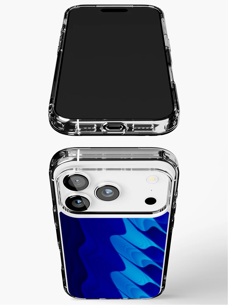 Thumbnail 3 of 5, iPhone Case, Blue Notes designed and sold by TiltedCode.