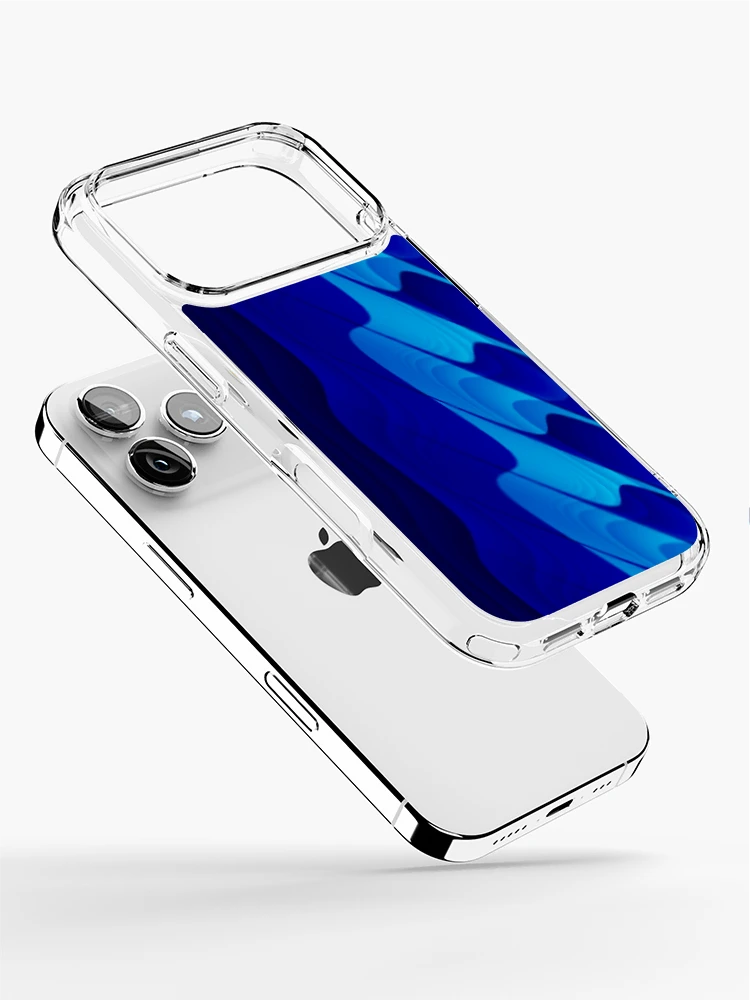 Thumbnail 2 of 5, iPhone Case, Blue Notes designed and sold by TiltedCode.