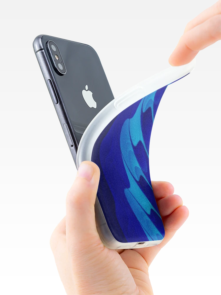 Thumbnail 4 of 5, iPhone Case, Blue Notes designed and sold by TiltedCode.