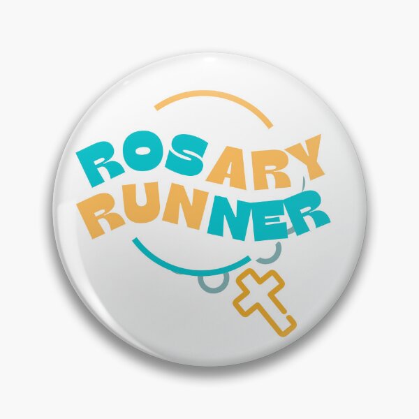 Item preview, rosary runner - Catholic running  designed and sold by ISBrunning.