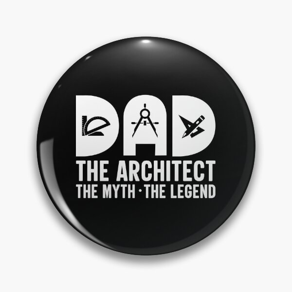 Item preview, Dad The Architect The Myth The Legend: Architecture Gift, Architectural Engineering Father Funny Architect designed and sold by Adexyl.