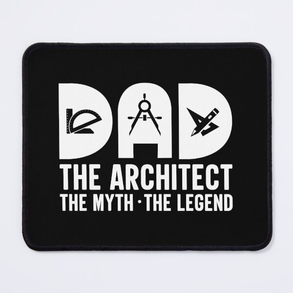 Item preview, Dad The Architect The Myth The Legend: Architecture Gift, Architectural Engineering Father Funny Architect designed and sold by Adexyl.