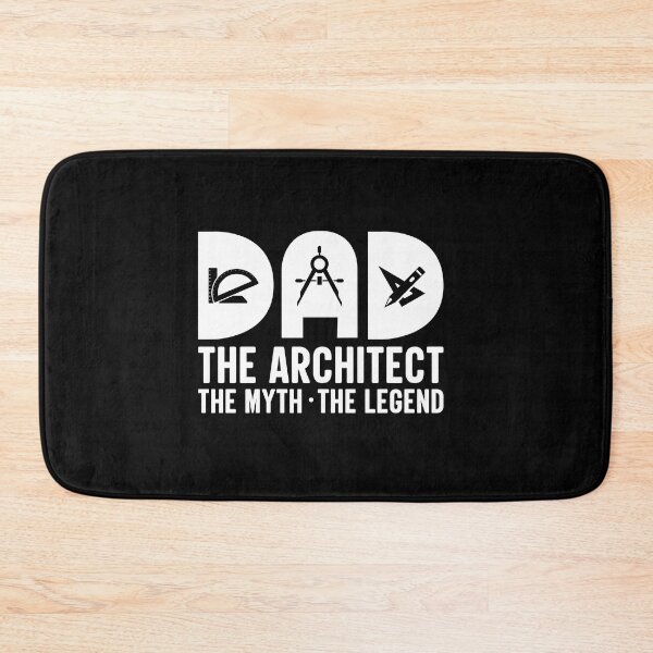 Item preview, Dad The Architect The Myth The Legend: Architecture Gift, Architectural Engineering Father Funny Architect designed and sold by Adexyl.