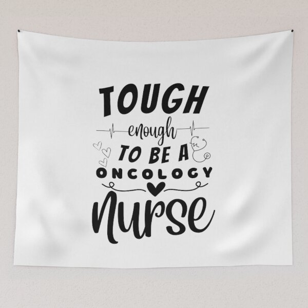 Item preview, Tough Enough To Be An Oncology Nurse designed and sold by ImaginedCo.
