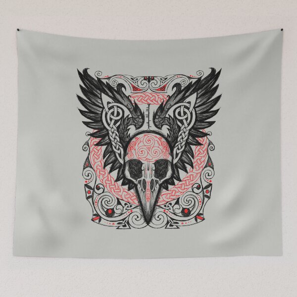Item preview, Badb Catha (Battle Crow) designed and sold by celthammerclub.