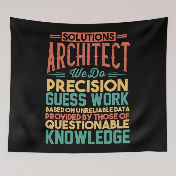 Item preview, Solutions Architect: Architecture Gift, Architectural Engineering Funny Architect designed and sold by Adexyl.