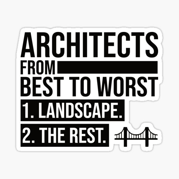 Item preview, Landscape Architect: Architecture Gift, Architectural Engineering Funny Architects designed and sold by Adexyl.