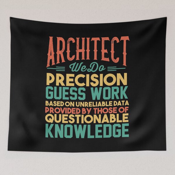 Item preview, We Architects: Architecture Gift, Architectural Engineering Funny Architect designed and sold by Adexyl.
