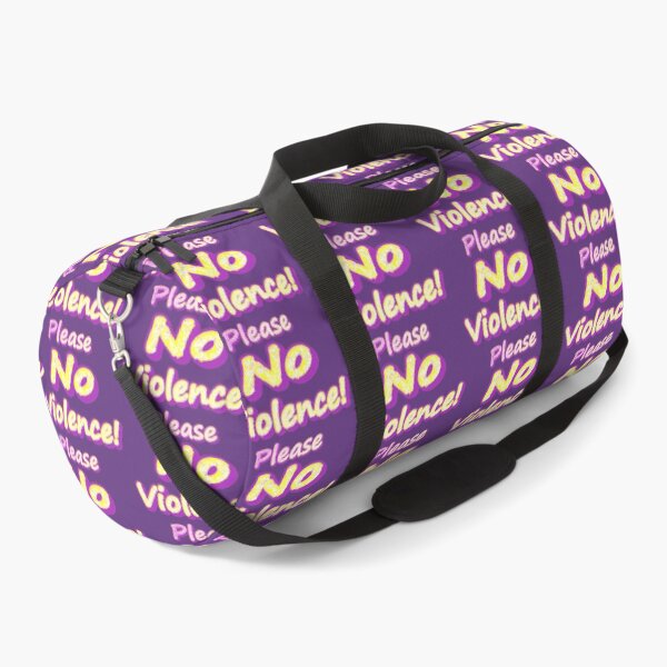 Item preview, "Please No Violence!" Cute Design. Buy Now designed and sold by Health And Fitness Posts e-Store.