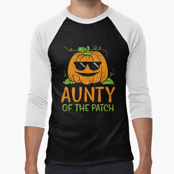 Womens Pumpkin Aunty Of Patch Halloween Family Aunt Auntie Women Sticker  for Sale by shockedsupply44