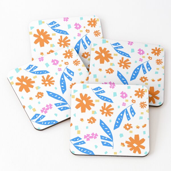 Item preview, Happy floral pattern designed and sold by marciaolicosta.