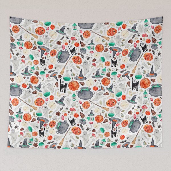 Item preview, Halloween Pattern designed and sold by Elena  O'Neill.
