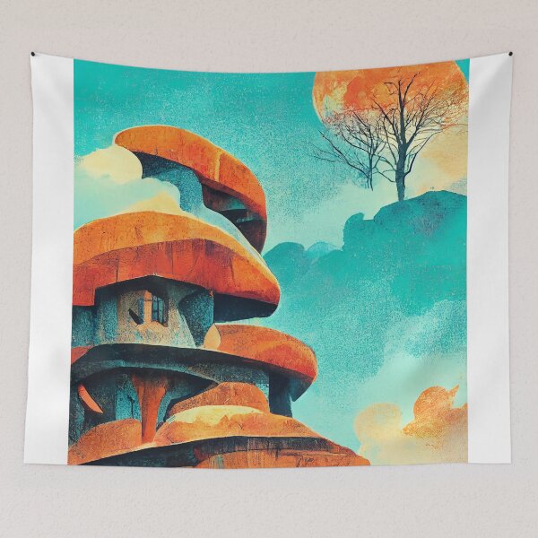Item preview, Dreamy landscape designed and sold by Wavesbender.