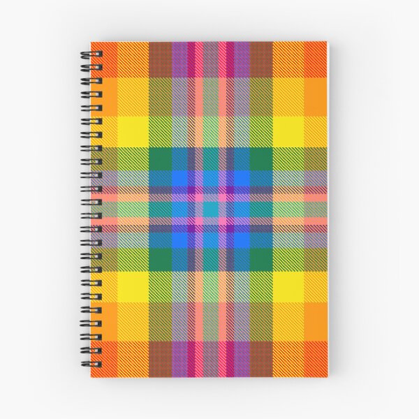 Artikelvorschau, Regenbogenfarben, buntes Schottenkaro | Modernes und einzigartiges Streifendesign für Weihnachten entworfen und verkauft von TheWalnut.