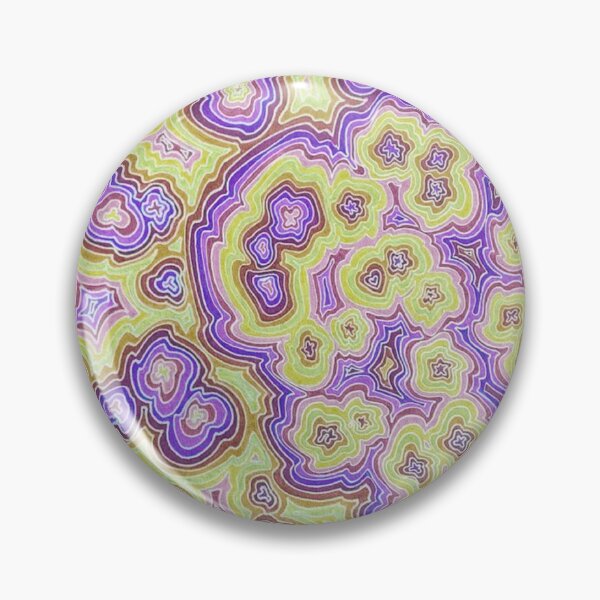 Item preview, Zen Doodles in Purples and Yellows designed and sold by Sarah Kurdila.