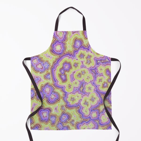 Item preview, Zen Doodles in Purples and Yellows designed and sold by Sarah Kurdila.