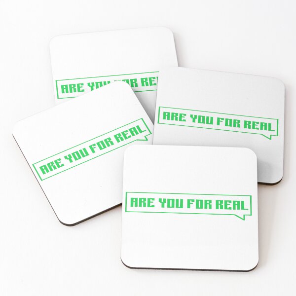 Item preview, Are you for real? - green designed and sold by Univers Gifts.