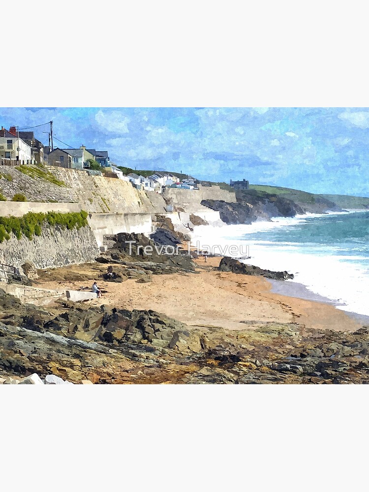 "Porthleven, Cornwall" Poster for Sale by TrevorHarvey Redbubble