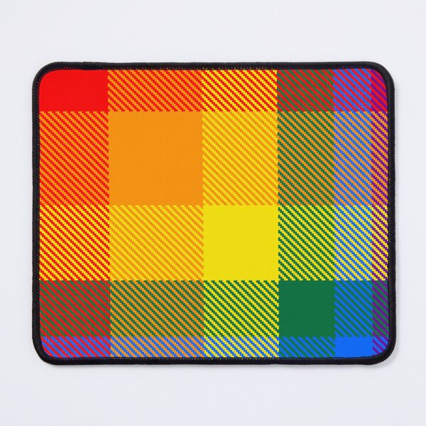 Artikelvorschau, Regenbogenfarben, buntes Schottenkaro | Modernes und einzigartiges Streifendesign für Weihnachten entworfen und verkauft von TheWalnut.