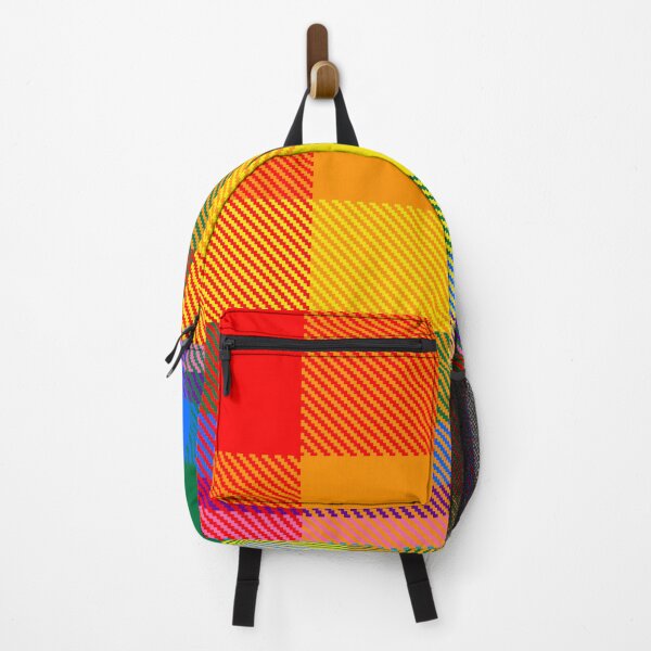 Item preview, Rainbow colors, Brightly Colored Tartan Plaid | Modern and unique stripes design for Christmas designed and sold by TheWalnut.