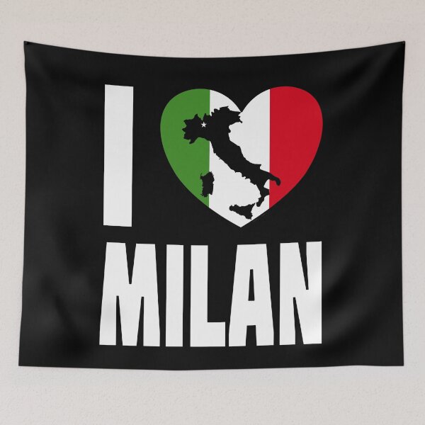 Item preview, I Love Milan - I Heart Milan Italy designed and sold by molamode.
