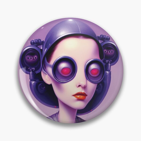 Item preview, The Cyborg Seer designed and sold by NattyCorvus.