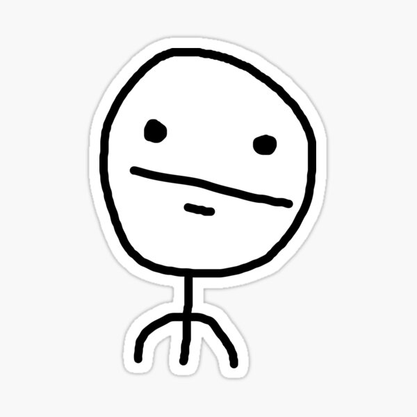 Create meme face meme, brooding stickman meme, thoughtful meme - Pictures  