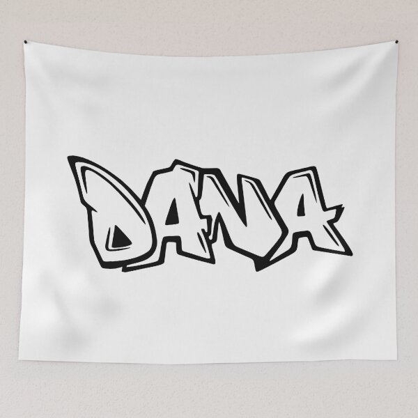 Item preview, Dana - Graffiti Name Design designed and sold by NameThatShirt.