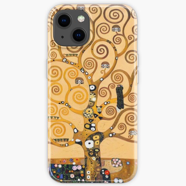 Atmende Kunst | Gustav Klimt, Die Umarmung iPhone Flexible Hülle
