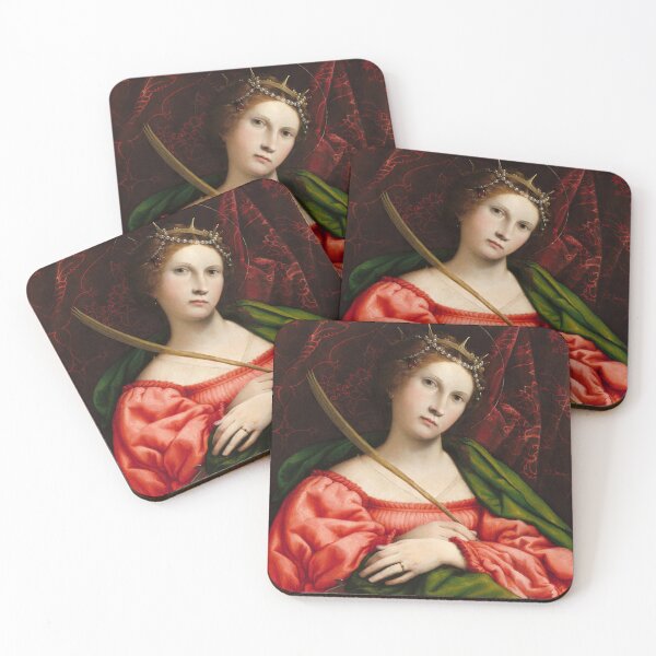 Item preview, Saint Catherine | Lorenzo Lotto | 1522 Renaissance Christian Art designed and sold by CJET.
