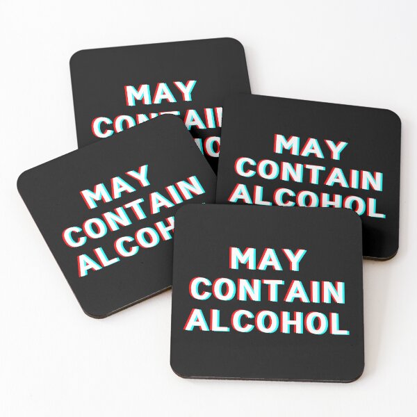 Item preview, May Contain Alcohol designed and sold by DrunkPolarBear.