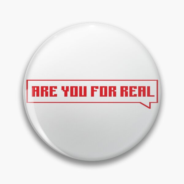 Item preview, Are you for real? - red designed and sold by Univers Gifts.
